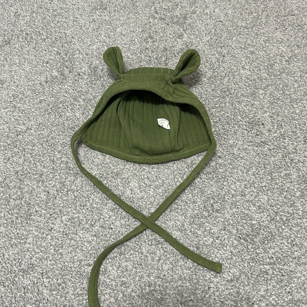 kate quinn leaf-green bear bonnet